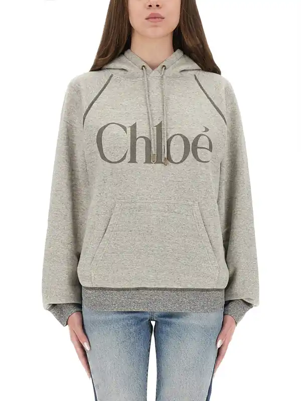 Oversized Logo Hoodie - Chloé