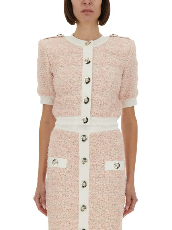 Tweed Cardigan - Balmain