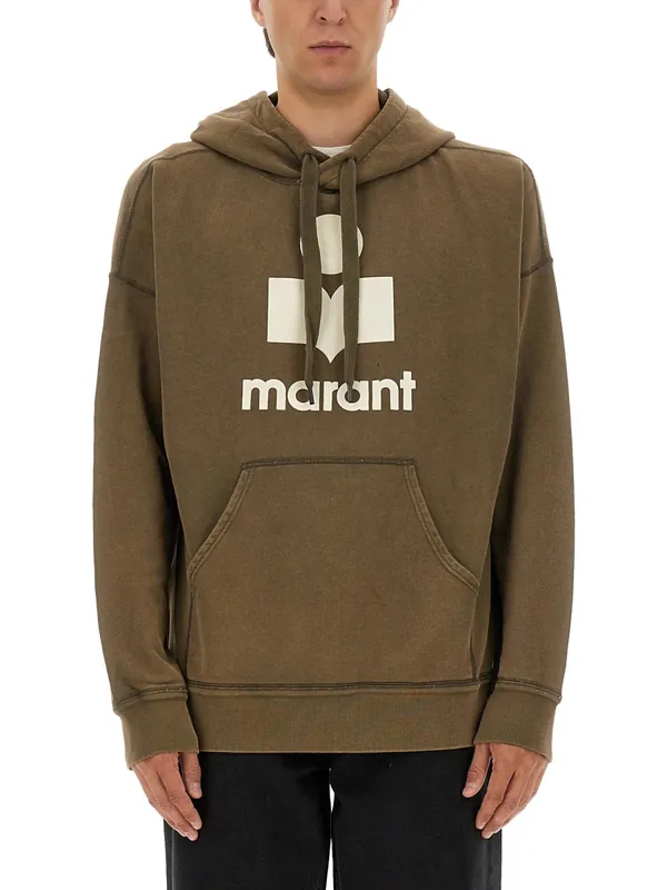 "Miley" Sweatshirt With Logo - Isabel Marant