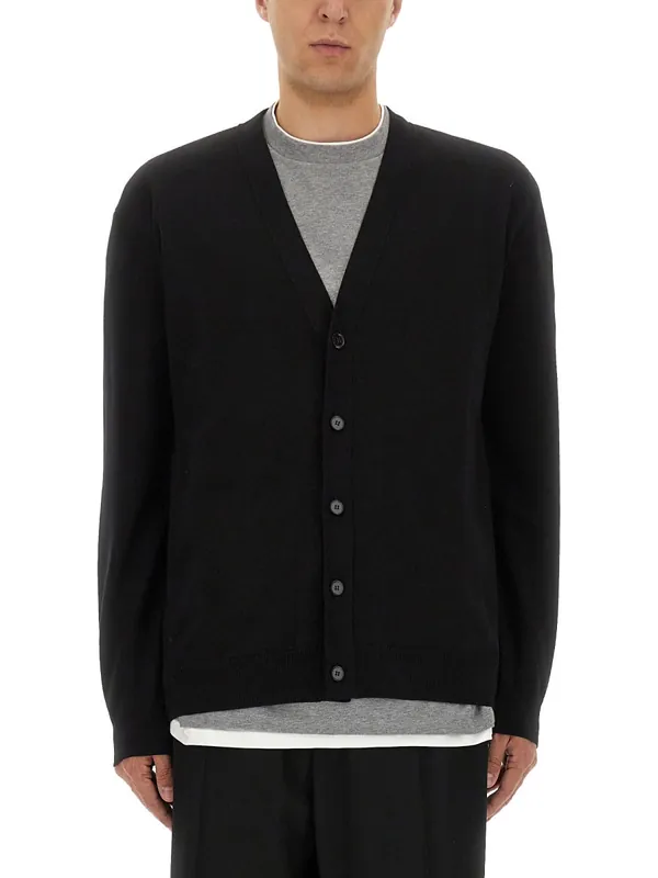 Merino Wool Cardigan - Jil Sander
