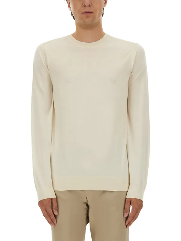 Regular Fit Wool Sweater - Boss Camel