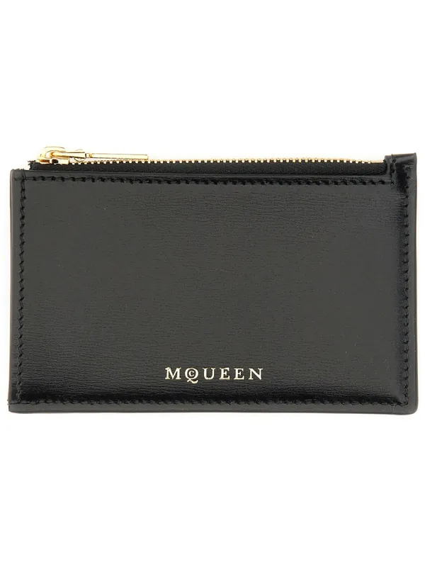Zippered Card Holder - Alexander McQueen