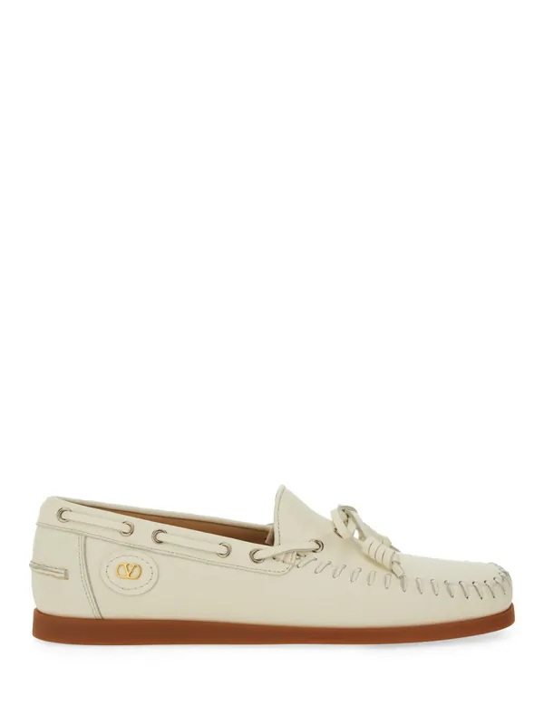 "Palm Avenue" Boat Moccasin - Valentino Garavani