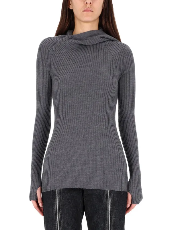 Ribbed Wool Sweater - Jean Paul Gaultier