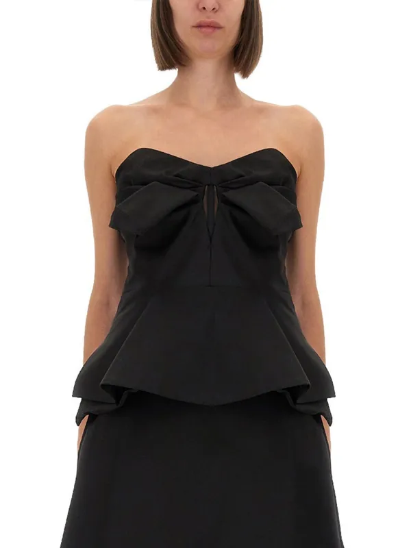 Strapless Corset Top - Alexander McQueen
