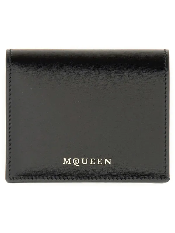 Wallet With Logo - Alexander McQueen