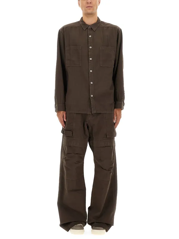 "Jumbo Outershirt" Shirt - Rick Owens DRKSHDW