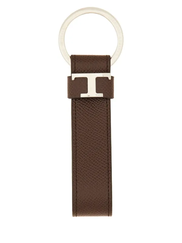 "T Timeless" Logo Keychain - Tod's
