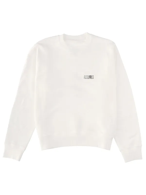 Sweatshirt With Logo - MM6 Maison Margiela