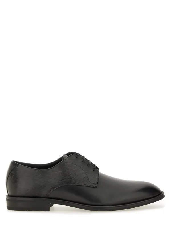 Leather "Derby" Loafer - Boss