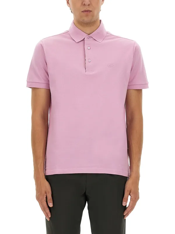 Cotton Polo Shirt With Pegasus - Etro
