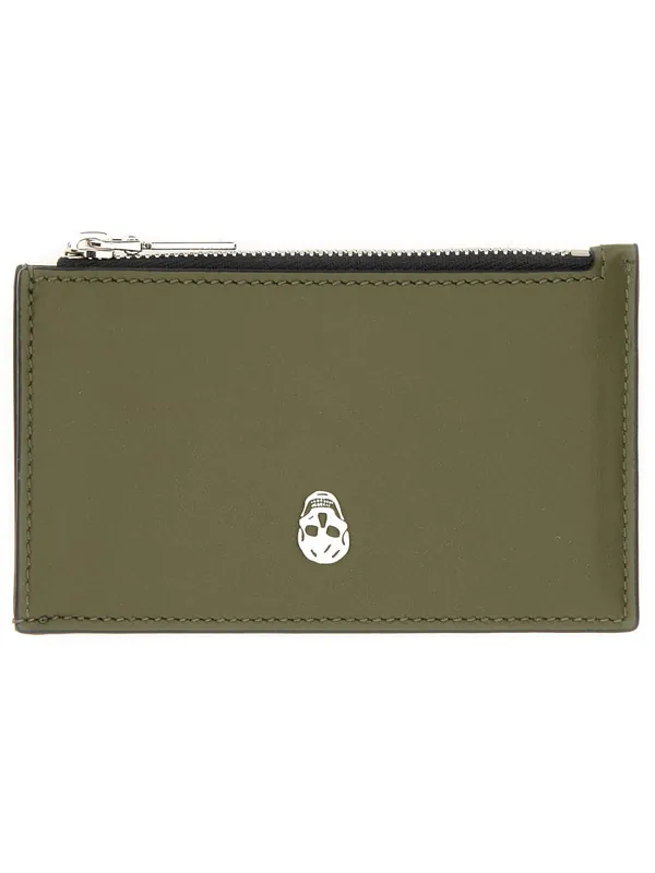 Card Holder "Skull" - Alexander McQueen