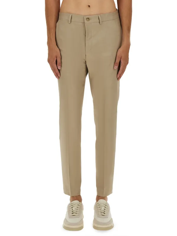 Slim Fit Pants - Boss Camel