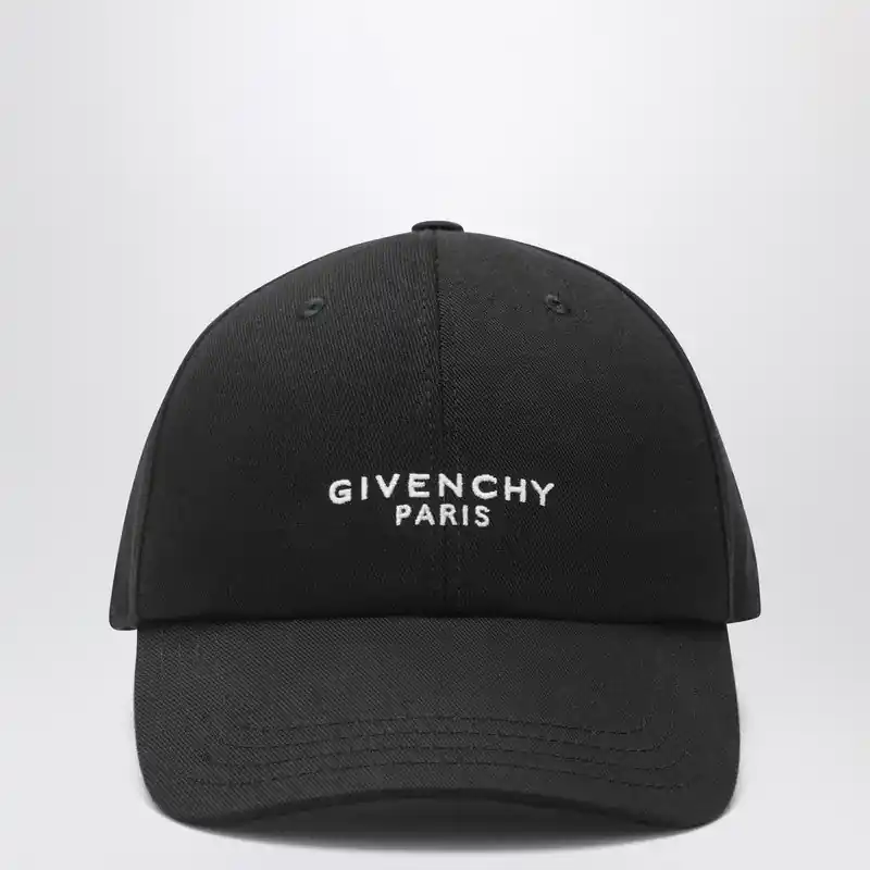 Black Baseball Cap With Logo - Givenchy