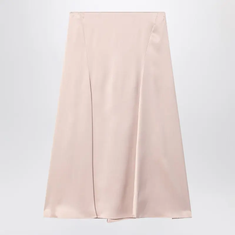 Champagne Silk Skirt - Fendi