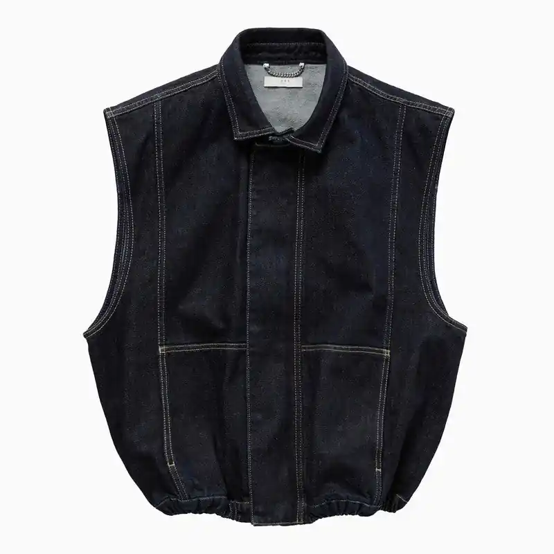 Denim Vest Dark Blue - 1989 Studio