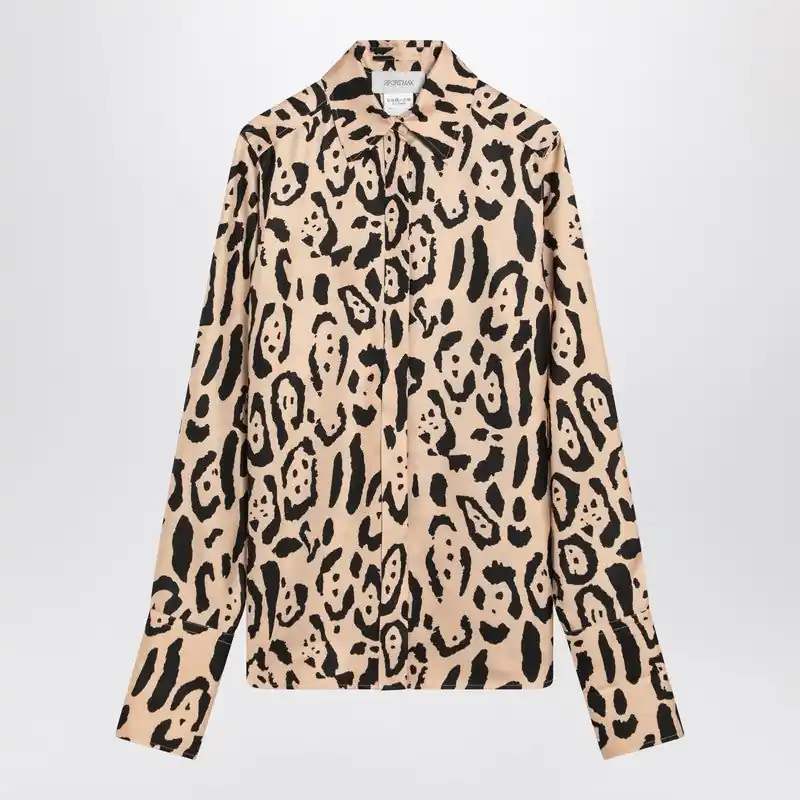 Silk Animal Print Shirt - Sportmax