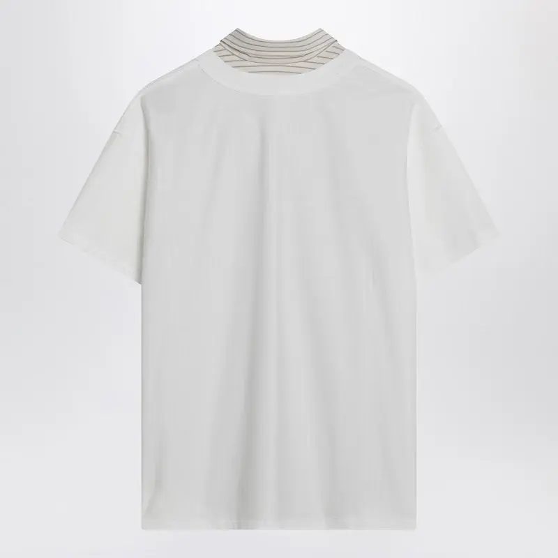White Reversed Shirt T-Shirt
