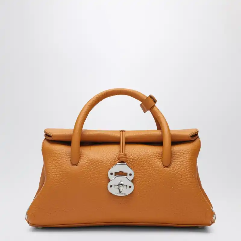Dotta Centauro Small Tote Bag In Orange - Zanellato