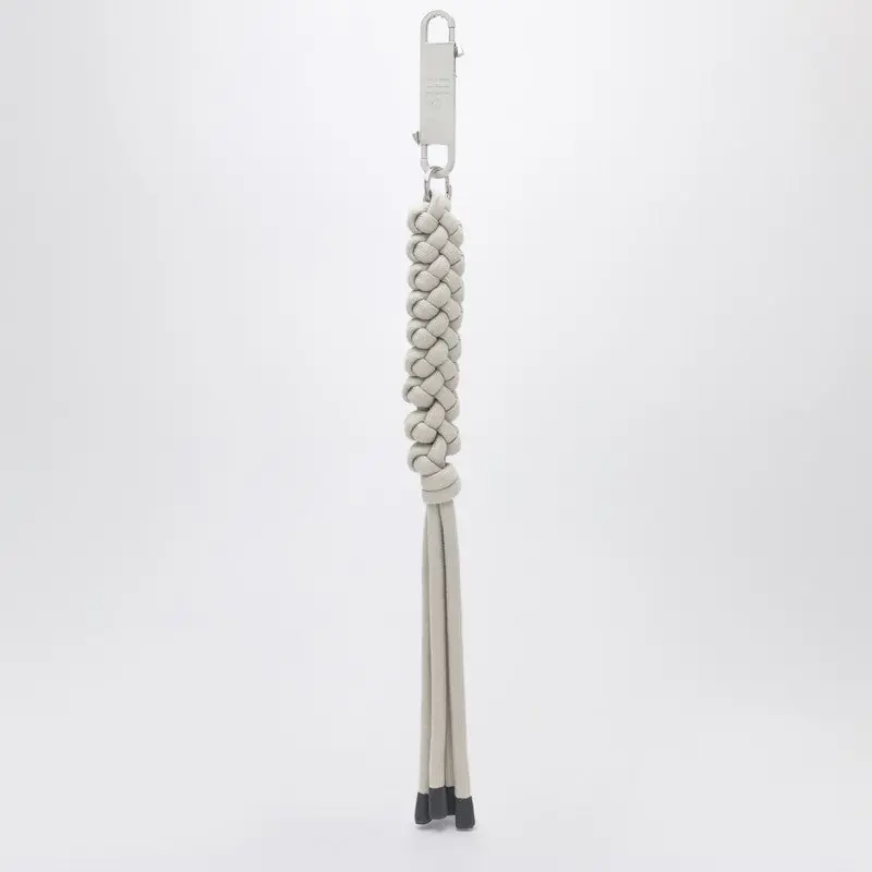Interwoven Key Holder In Pearl Color - Moncler + Rick Owens