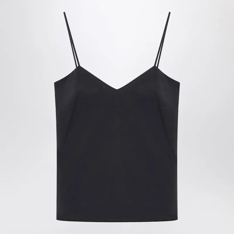 Blue Silk Tank Top - Max Mara