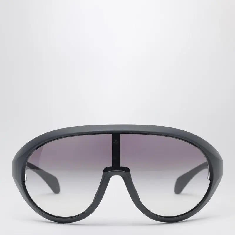 Black Visor Sunglasses - Moncler + Rick Owens