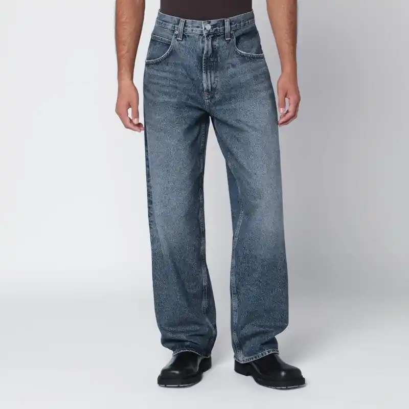 Wide Dark Vintage Indigo Fusion Jeans - Agolde