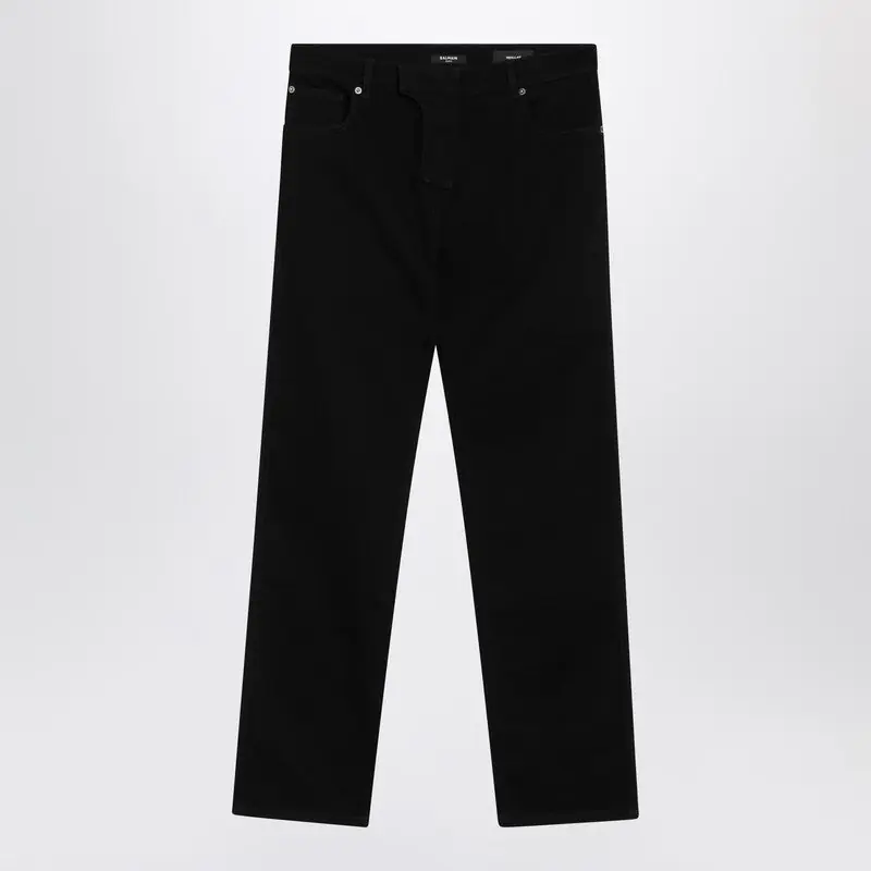 Black Denim Jeans - Balmain