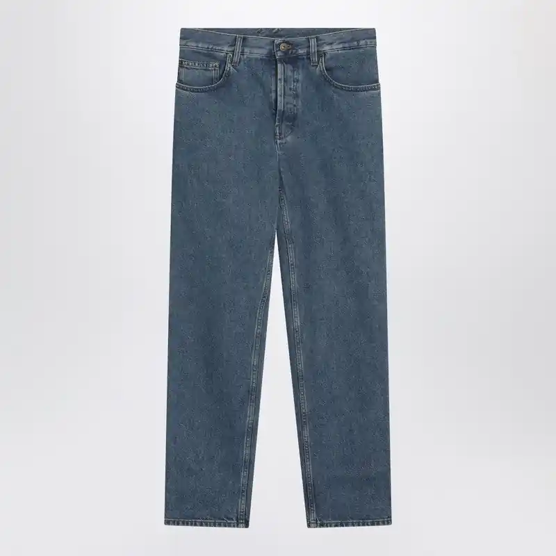 Medium-Blue Regular-Fit Jeans