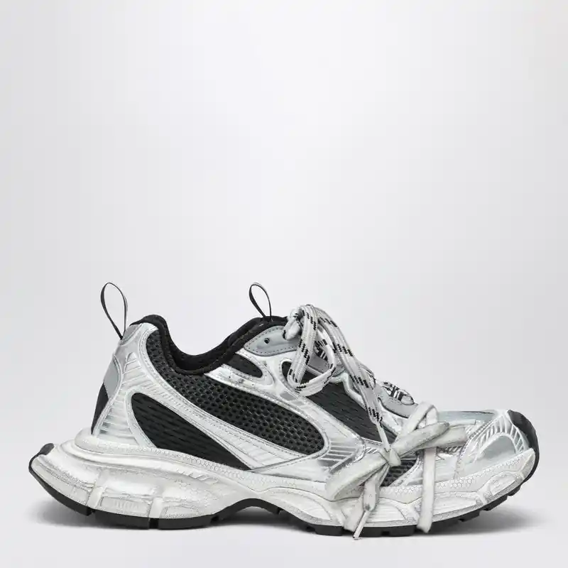 Black/Grey/White 3 Xl Gradient Sneakers - Balenciaga