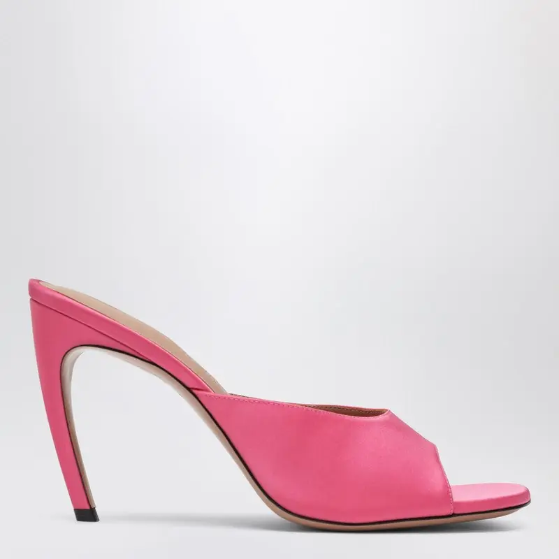 Fuchsia Betta Mules - The Attico