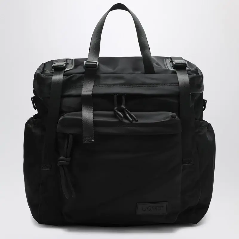 Large East+West Backpack In Black - Done!