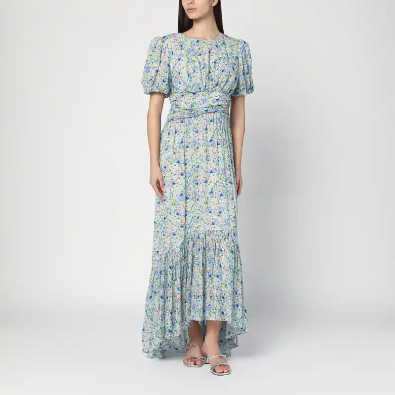 Beatrice Dress With Floral Print - Malina