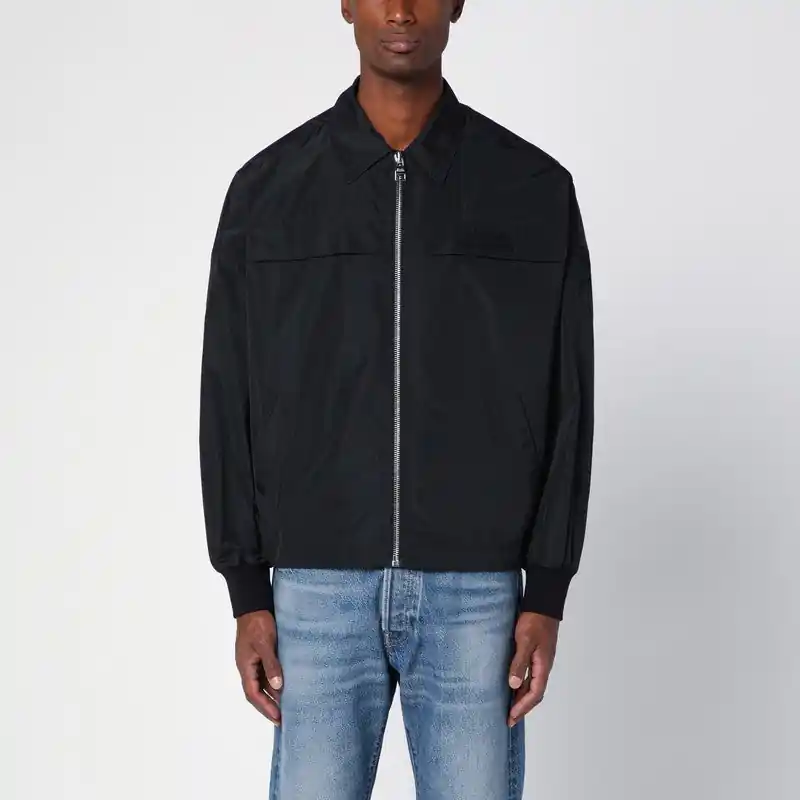 Lightweight Zipped Jacket Black - Alexander McQueen