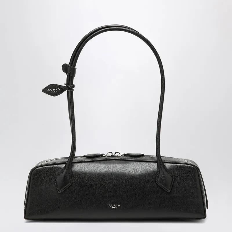 Teckel Black Leather Bag - Alaïa