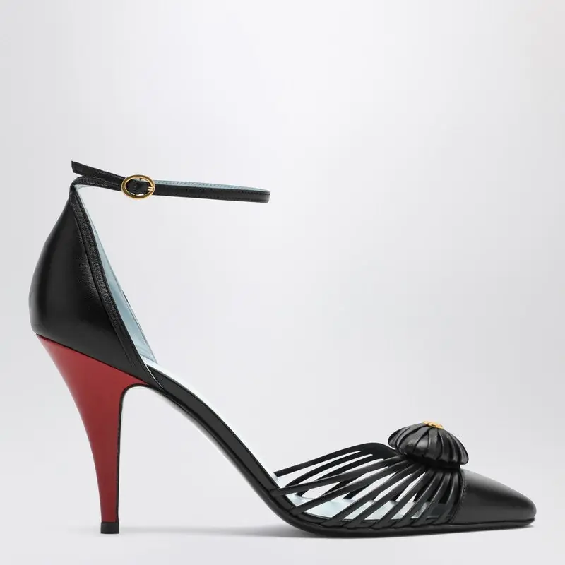Décolleté Vg Sandal Royal Black - Valentino Garavani