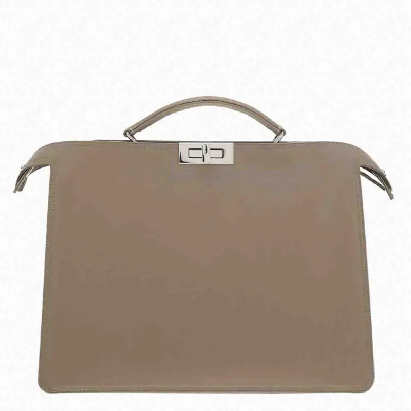Beige Peekaboo Iseeu Medium Bag In Nylon - Fendi