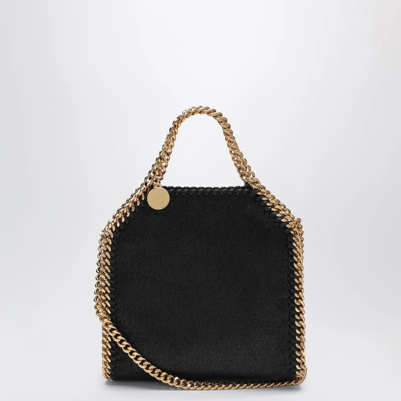 Black Falabella Tote Bag Micro - Stella McCartney