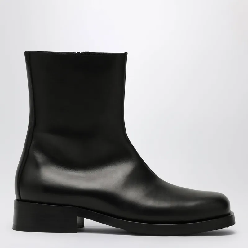 Black Leather Ankle Boot - Our Legacy