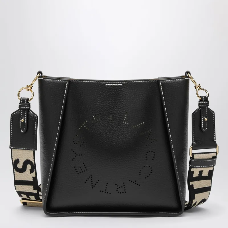 Square Black Crossbody Bag With Logo - Stella McCartney