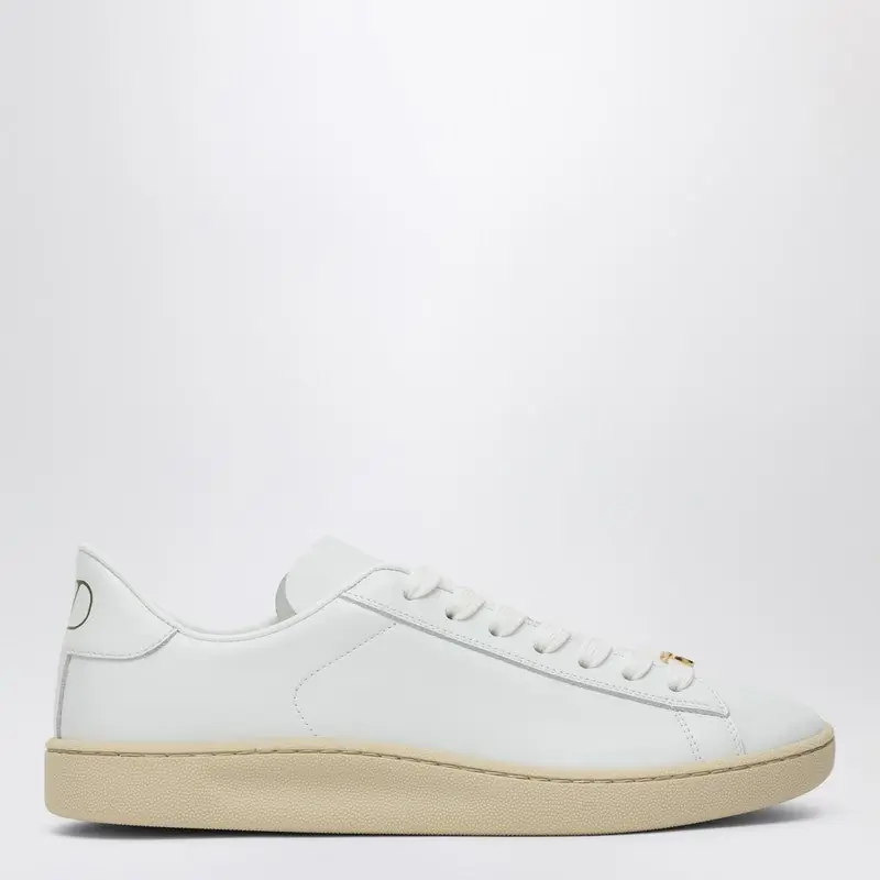 White Leather Royco Sneakers - Valentino Garavani