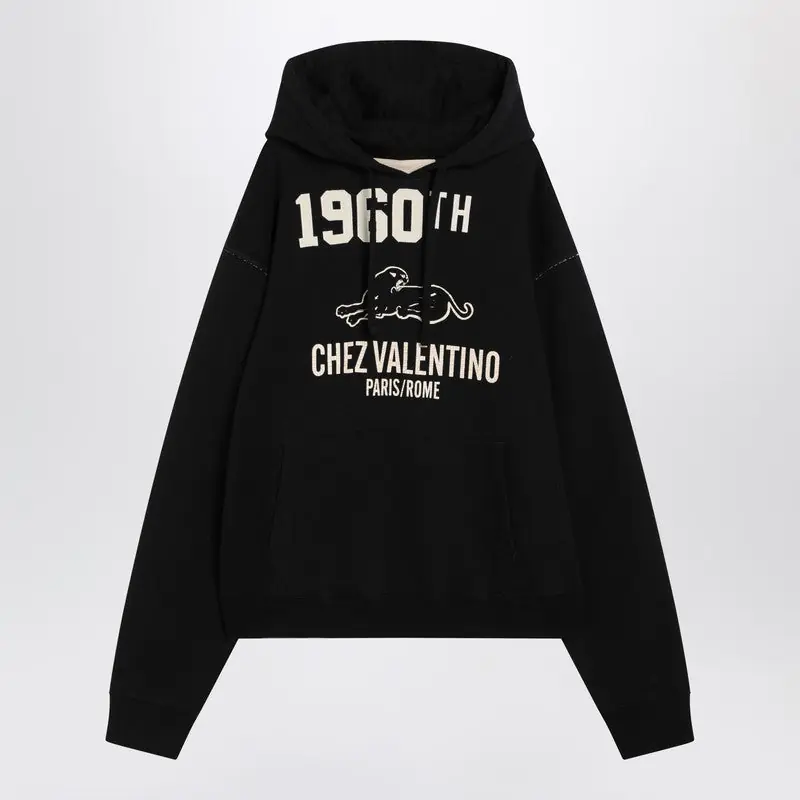 Sweater 1960 Chez Valentino Black - Valentino Garavani