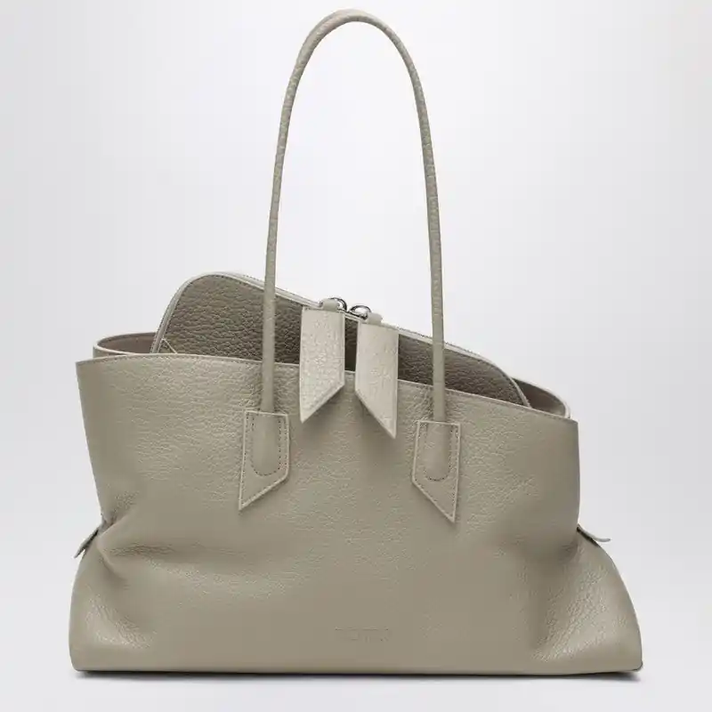 La Passeggiata Medium Bag In Sand Colour - The Attico