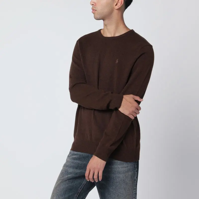 Brown Wool Sweater - Polo Ralph Lauren