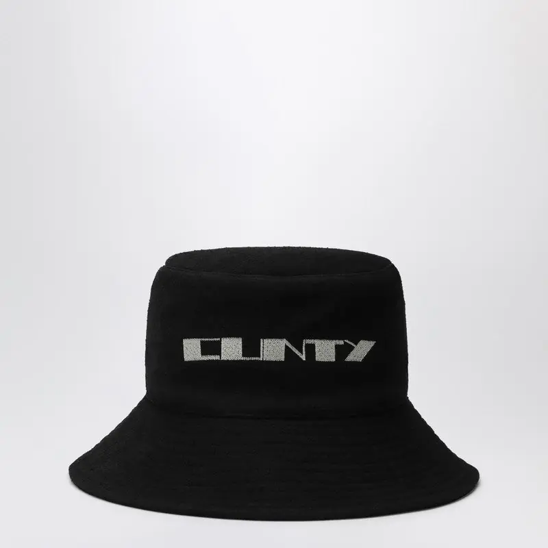 Bucket Hat Black Cunty - Rick Owens DRKSHDW