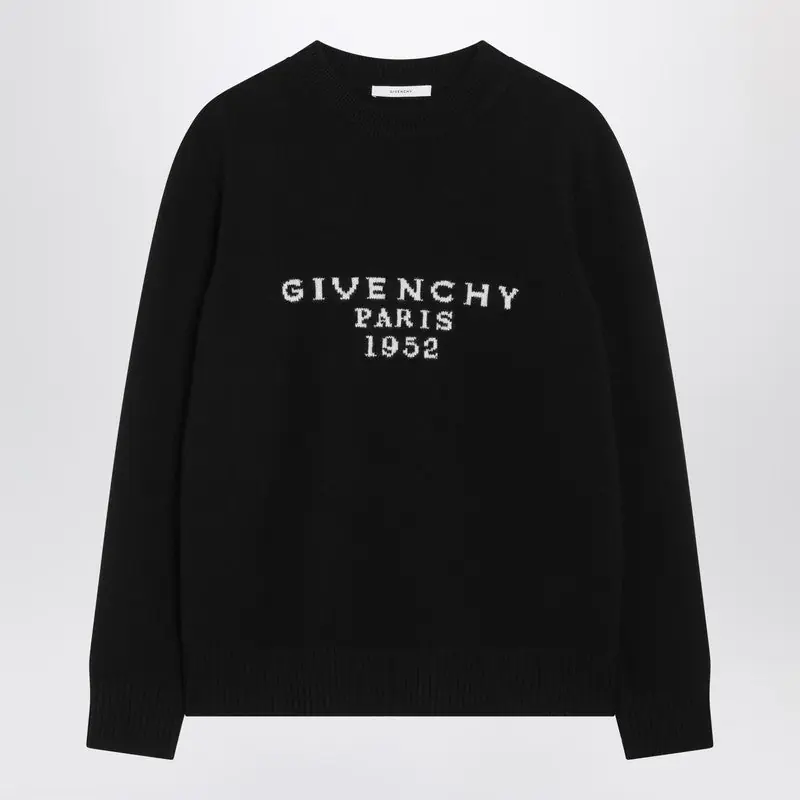 Black Wool And Cashmere Sweater - Givenchy