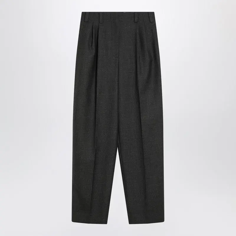 Grey Wool Trousers - Givenchy
