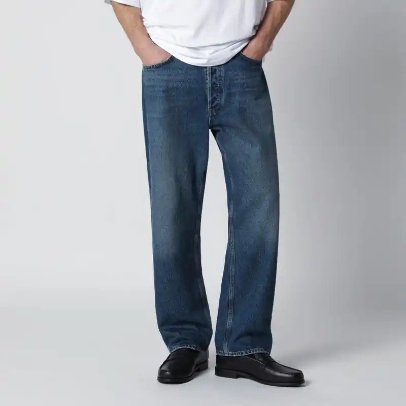 Blue Publish Jeans In Regenerated Denim - Agolde