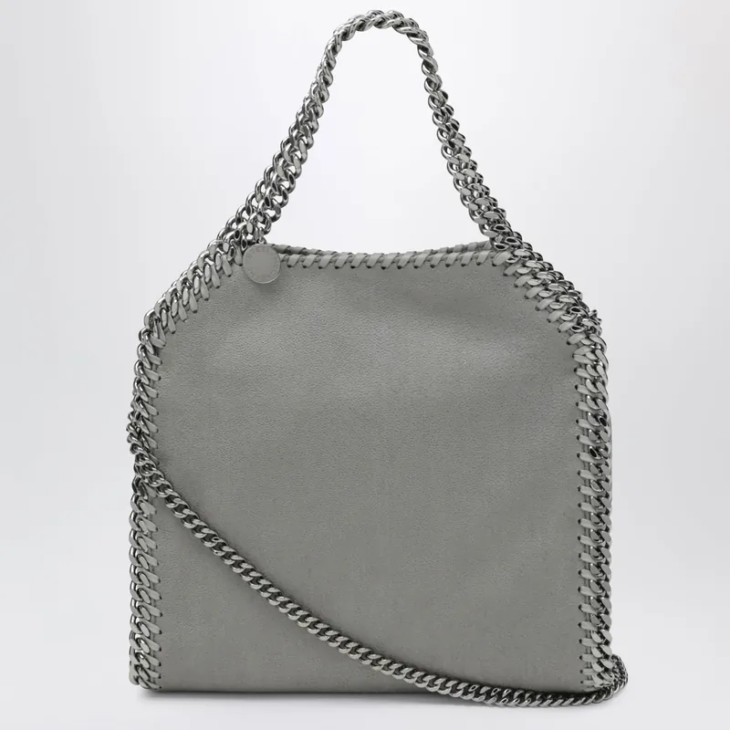 Mini Falabella Tote Bag In Light Grey - Stella McCartney