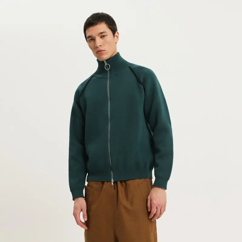 Dark Green Raglan Sweater - 1989 Studio